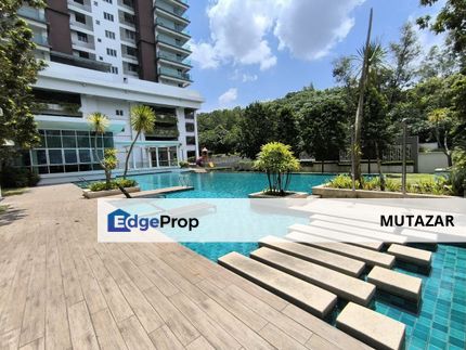 CORNER UNIT, Rimba Residence Condo @ Bandar Kinrara BK5, Puchong - 2 Big Balcony To Enjoy Nature Forest View For Sale, Selangor, Bandar Kinrara Puchong