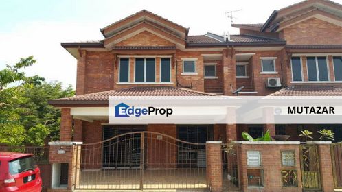 END LOT, Double Storey Terrace House @  Alam Budiman @ Seksyen U10, Shah Alam - Huge Extra Land At Side FOR SALE, Selangor, Shah Alam
