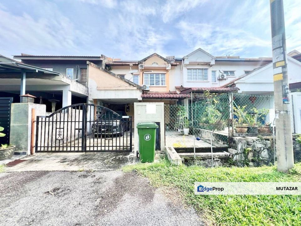 CHEAPEST, Double Storey Terrace House @ Taman Kajang Perdana, Kajang - Facing Open, 10ft Extra Land at Back Yard For Sale, Selangor, Kajang