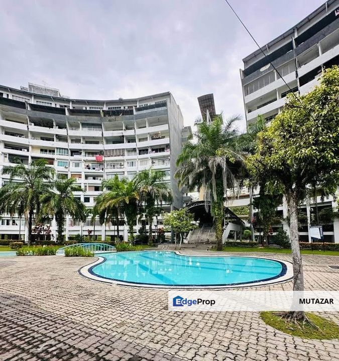 Sinaran Ukay Residence @ Bukit Antarabangsa, Ampang, Ulu Kelang - Spacious Balcony With KL View For Sale, Selangor, Ampang