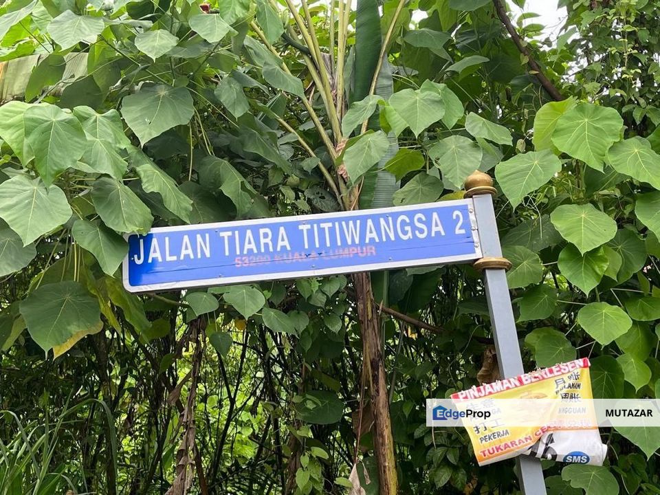 NON BUMI LOT, Bungalow Land Lot @ Taman Tasik Titiwangsa, Kuala Lumpur - Prime Area For Sale, Kuala Lumpur, Titiwangsa 