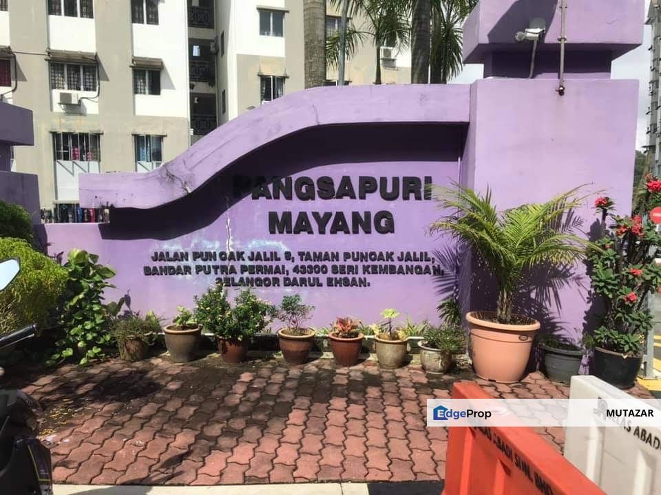 URGENT SALE !!! Mayang Apartment @ PUJ 8, Puncak Jalil - Good For Investment !, Selangor, Puncak Jalil