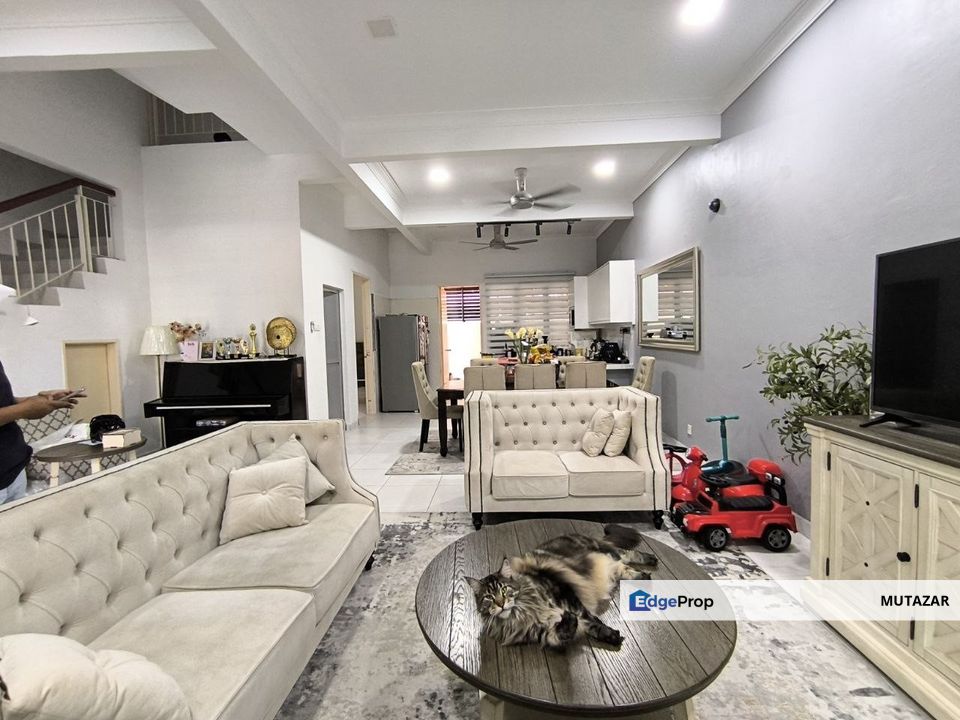 FREEHOLD, 3-Storey Terrace House @ Taman Kantan Permata, Kajang - Facing Open, Extended Kitchen For Sale, Selangor, Kajang