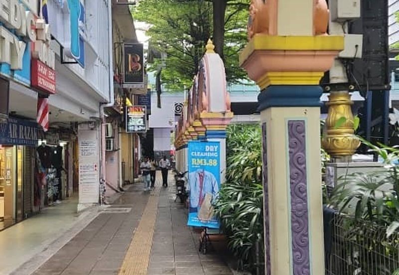 Shop Lot Level 1 & 2 For Rent Facing Main Road At Brickfields, Kuala Lumpur