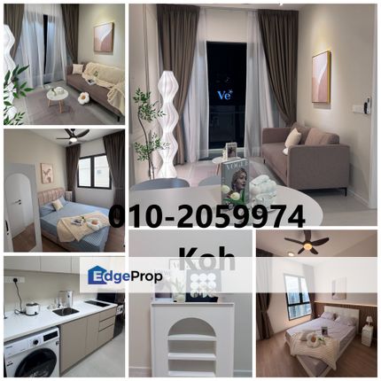 Service Apartment For Rent At Laurel Residences, Bangsar South, 600 Sqft & 230 Sqft, Fully Furnished, Kuala Lumpur, Bangsar South