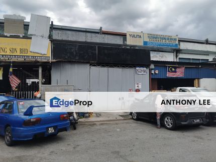 Selayang 1 storey link factory warehouse 1600 sqft 20x80, Selangor, Selayang