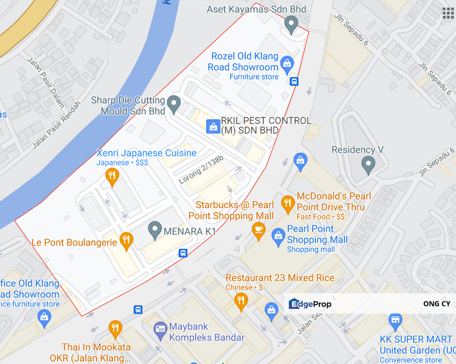 3 Adjoining 1st Floor Office lots 15261 sqft, Kuala Lumpur, Jalan Klang Lama (Old Klang Road)