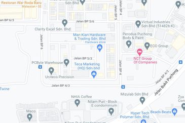 Puchong 1.5 Storey Industrial Terrace