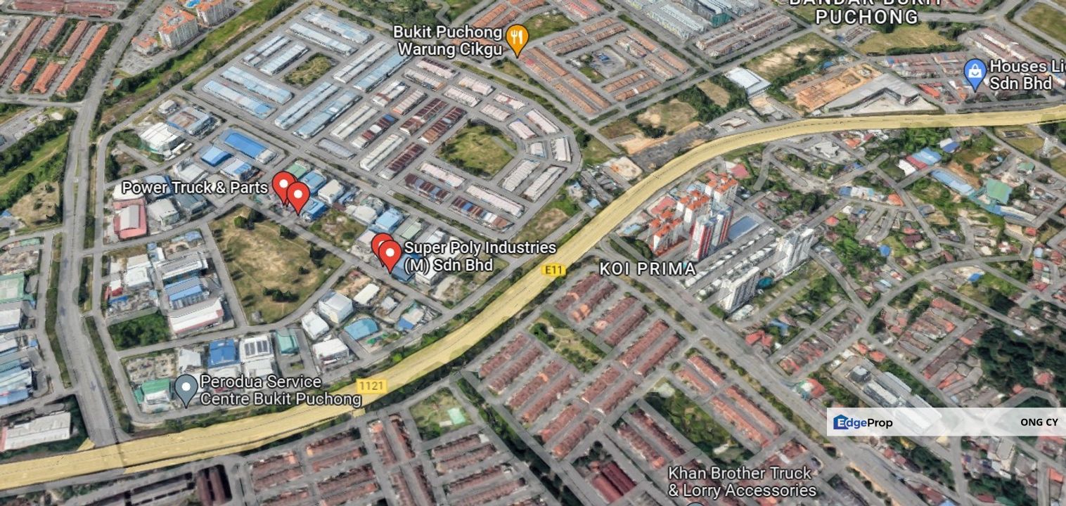Puchong Industrial Land Facing Busy Highway, Selangor, Puchong