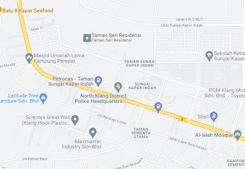 Kapar Warehouse / Factory 21,780sqft