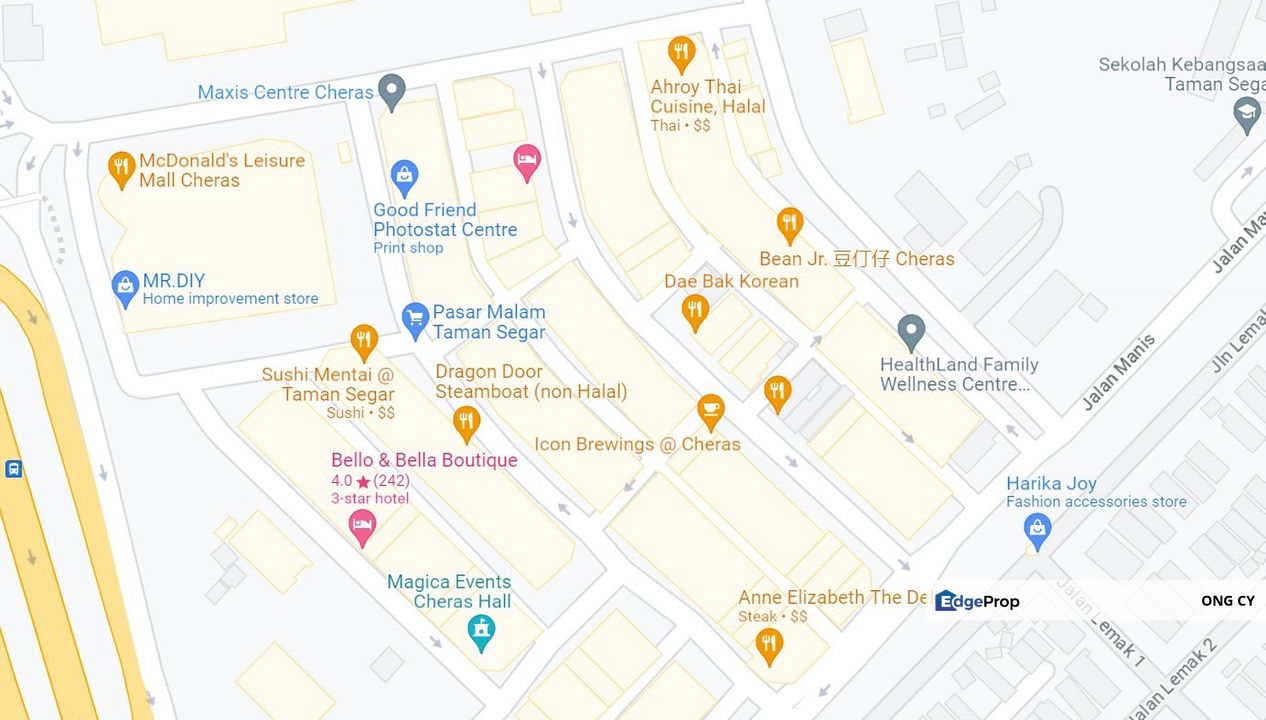 4 Adjoining Shoplots 3.5 Storeys Cheras, Kuala Lumpur, Cheras