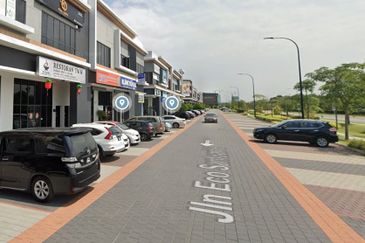 Eco Sanctuary Shoplot facing mainroad