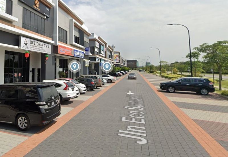 Eco Sanctuary Shoplot facing mainroad