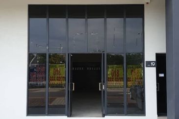 Eco Sanctuary Shoplot facing mainroad