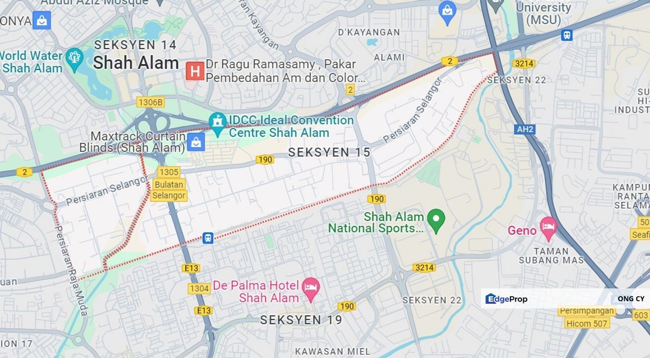 Commercial Raw Land 2 acres, Selangor, Shah Alam