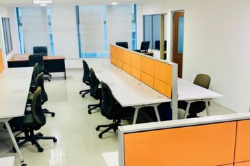 Fully Furnished Office Lot