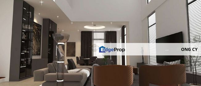 Partially Furnished Corner Bungalow, Selangor, Shah Alam