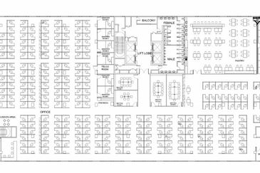 Fully Furnished with 350 Cubicles