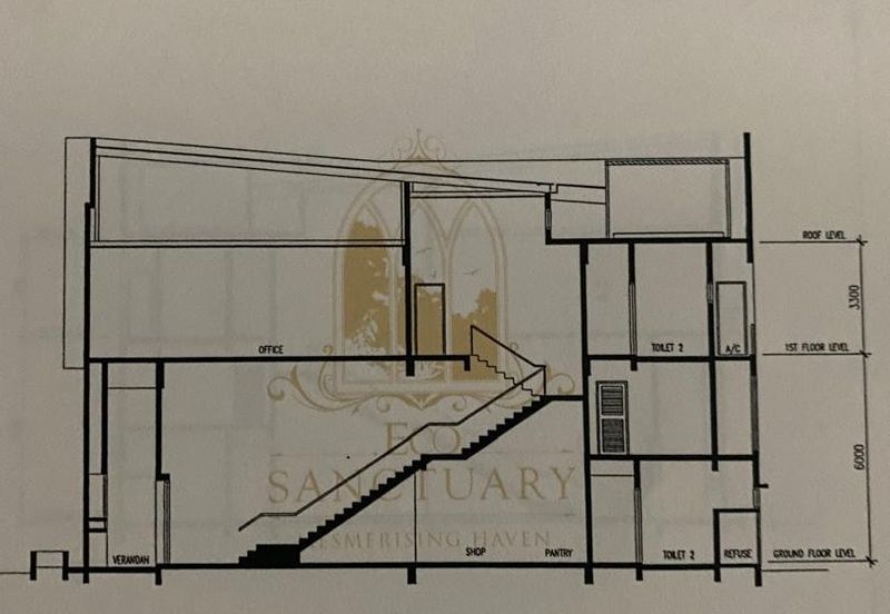 Ground Floor with Mezzanine Floor 2,090sqft
