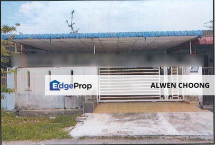 Bank Lelong Terrace House, Simpang: No. 363, Lorong 7, Taman Kaya, 34000, Taiping, Perak, Perak, Taiping