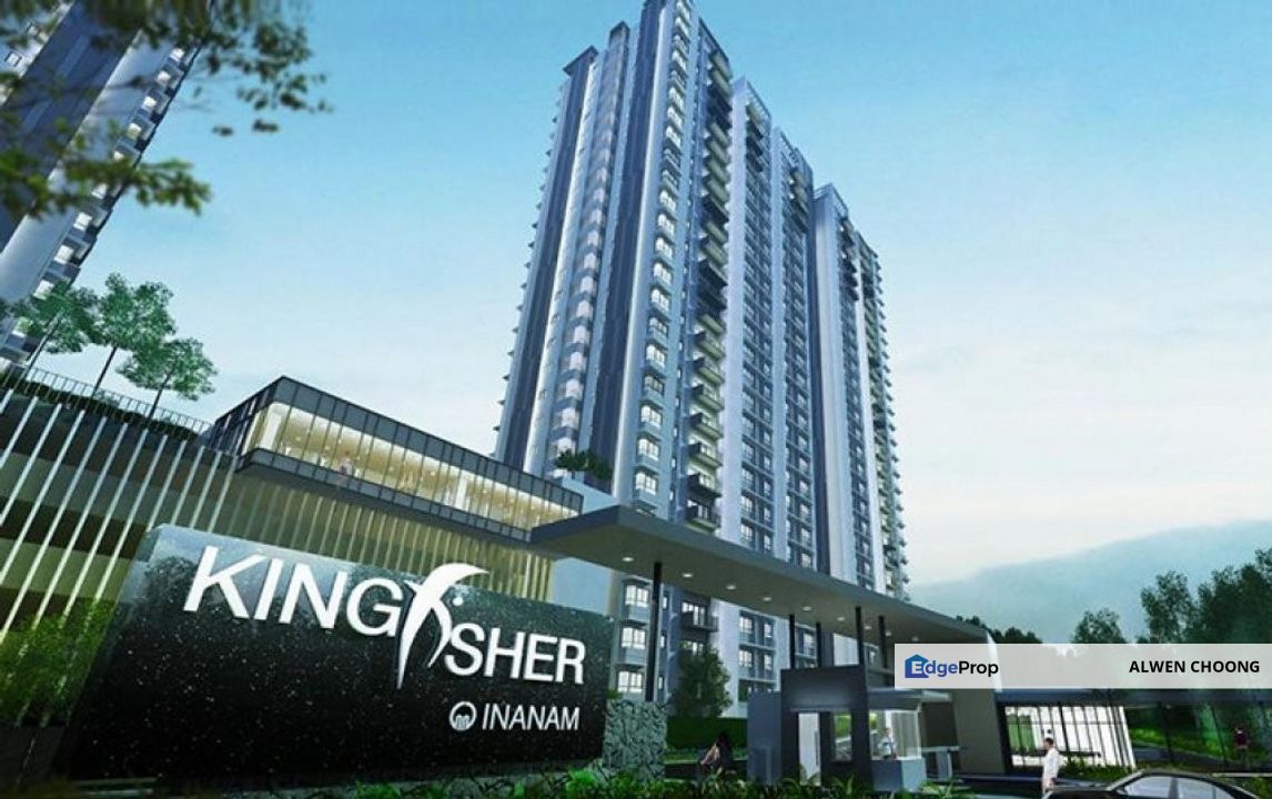 Kingfisher Inanam Condominium Bank Lelong: No. B-10-05, Block 2, Level ...
