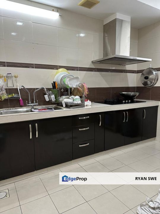 Menjalara 18 Freehold 3 car parks Unblock View High Floor Renovated KL, Kuala Lumpur, Bandar Menjalara