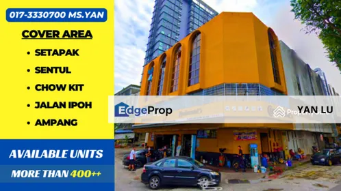 Taman Shamelin Perkasa Shop For Rent, Kuala Lumpur, Cheras