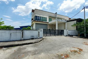 Klebang Bistari 1.5 Storey Semi-D Corner Unit Factory Tasek Igb 