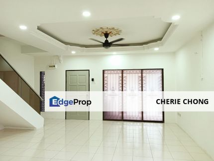 Bercham Double Storey Terrace House for Sale with Big Land, Perak, Ipoh