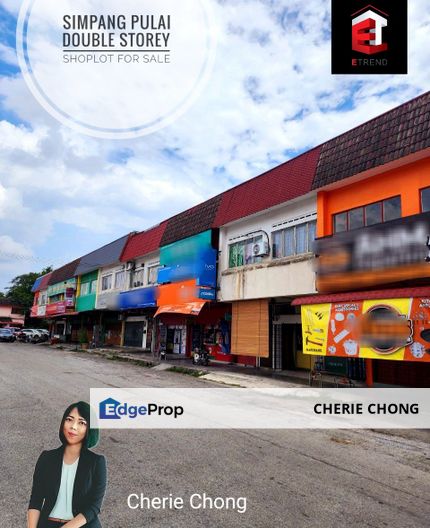 Simpang Pulai Taman Bersatu Double Storey Shoplot For Sale , Perak, Ipoh