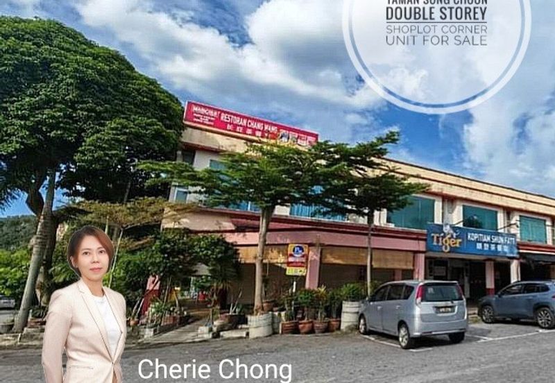 Taman Song Choon Double Storey Shoplot Corner Unit For Sale 