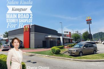 Jalan Kuala Kangsar High Exposure Facing Main Road 2 Storey Shoplot For Rent 