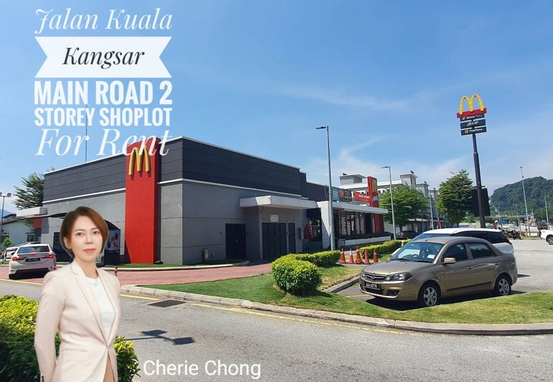 Jalan Kuala Kangsar High Exposure Facing Main Road 2 Storey Shoplot For Rent 