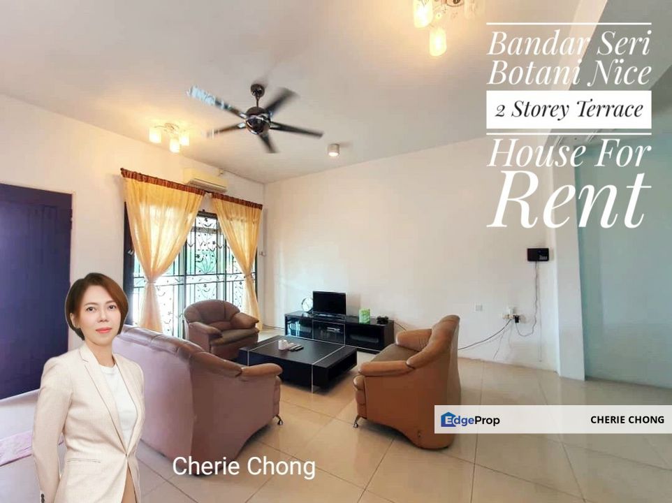 Bandar Seri Botani, Good Condition 2 Storey Terrace House For Rent , Perak, Ipoh