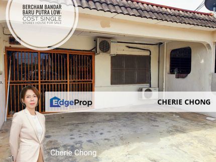 Bercham Bandar Baru Putra Low Cost Single Storey Terrace House For Sale , Perak, Ipoh