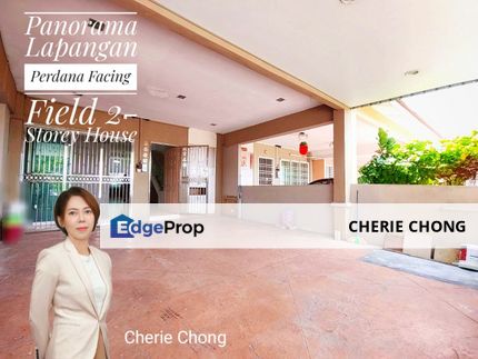 Panorama Lapangan Perdana Facing Field 2 Storey Terrace House For Sale , Perak, Ipoh