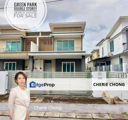 Green Park, Lapangan Saujana Double Storey Semi-D House For Sale , Perak, Ipoh