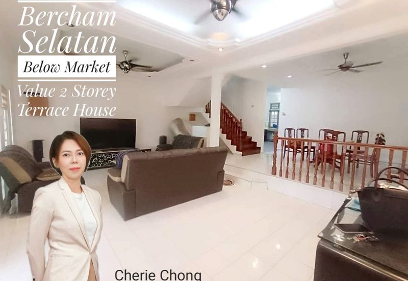 Bercham Selatan Below Market Value Double Storey Terrace House For Sale 