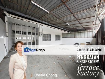 Kawasan Perindustrian Pengkalan Fully Covered Single Storey Terrace Factory For Rent , Perak, Ipoh