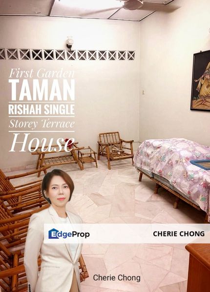 First Garden, Taman Rishah Nice Single Storey Terrace House For Sale , Perak, Ipoh