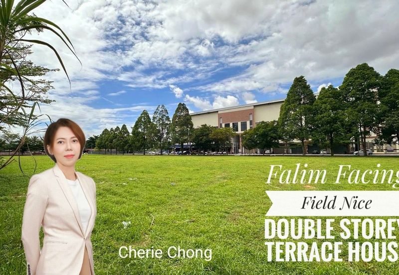Menglembu Falim Facing Field Nice Double Storey Terrace House
