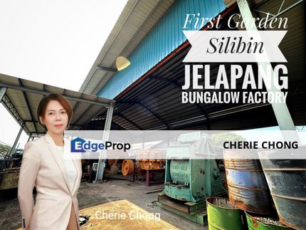 Ipoh Town Menglembu First Garden Silibin Jelapang Buntong Big Size Bungalow Factory , Perak, Ipoh