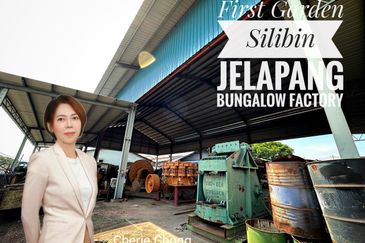 Ipoh Town Menglembu First Garden Silibin Jelapang Buntong Big Size Bungalow Factory 