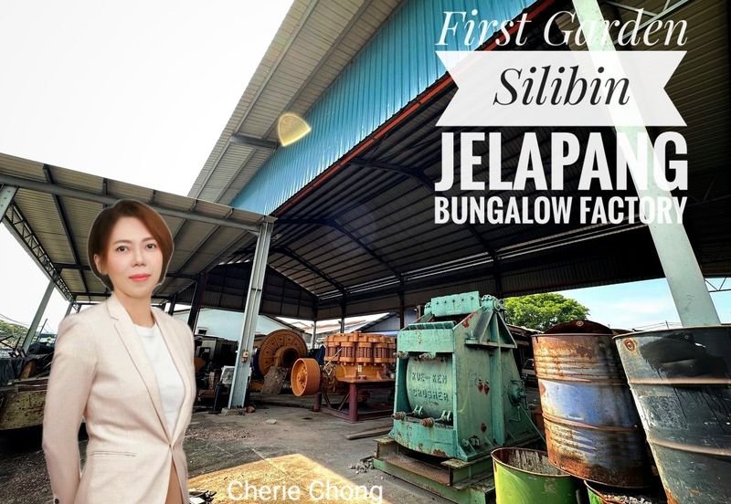 Ipoh Town Menglembu First Garden Silibin Jelapang Buntong Big Size Bungalow Factory 