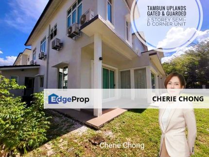 Tambun Uplands Gated & Guarded Luxury Double Storey Semi-D Corner Unit , Perak, Tambun