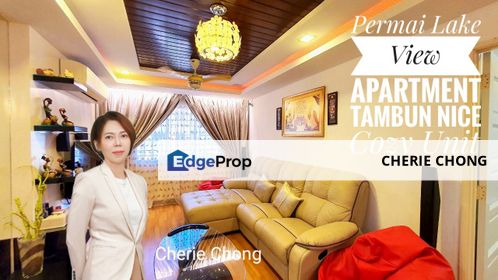 Permai Lakeview Apartment Tambun Beautiful Cozy Comfortable Fully Furnished Unit, Perak, Ipoh