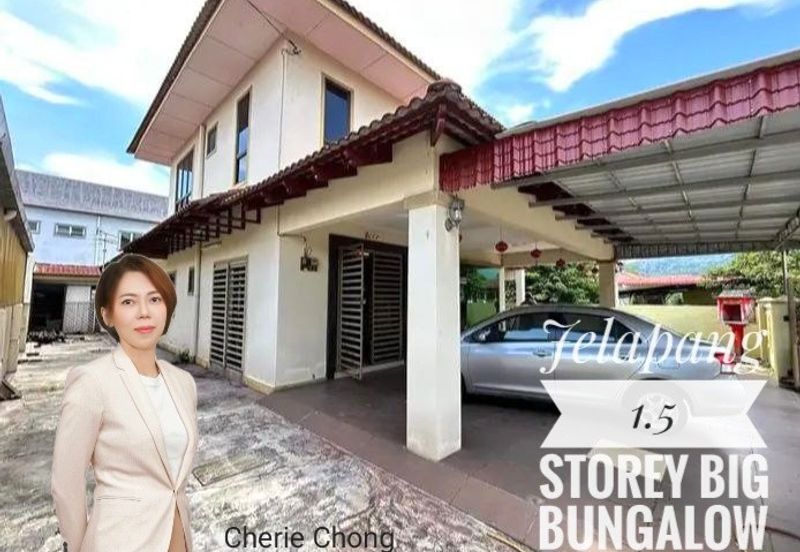 Ipoh Town Menglembu Meru Jelapang Fully Renovated 1.5 Storey Bungalow 
