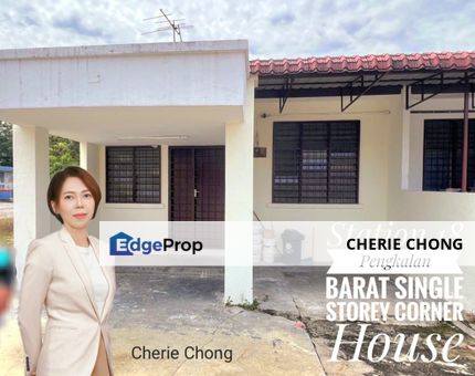Station 18 Taman Pengkalan Barat Single Storey Big Terrace House Corner Unit , Perak, Ipoh