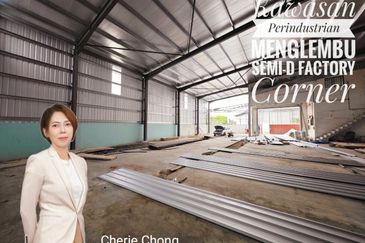 Kawasan Perindustrian Menglembu New Refurbished Semi-D Factory Corner Lot 