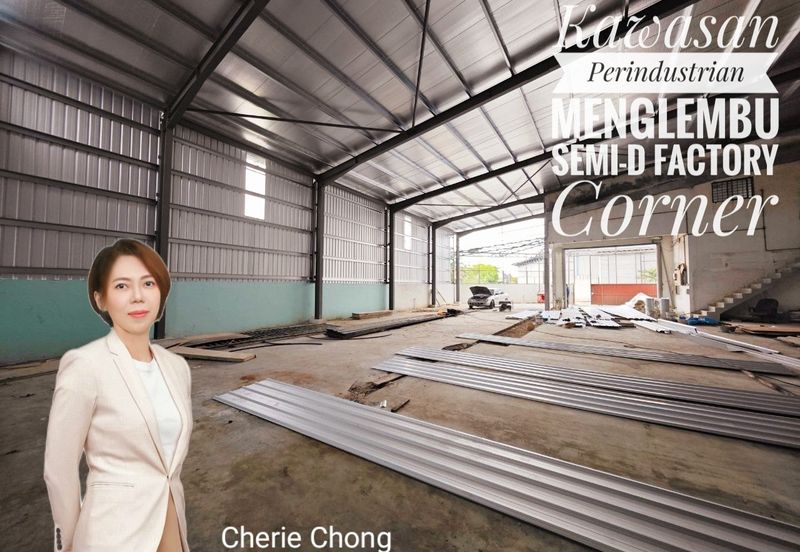 Kawasan Perindustrian Menglembu New Refurbished Semi-D Factory Corner Lot 